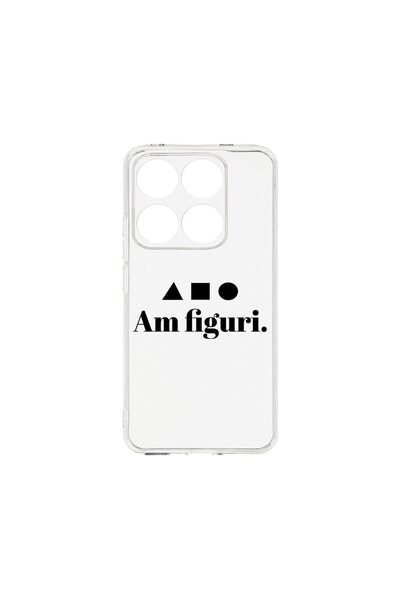bestcase Husa pentru Xiaomi 14T, BestCase¬Æ Clear Silicon 2MM, Am figuri, Ant...
