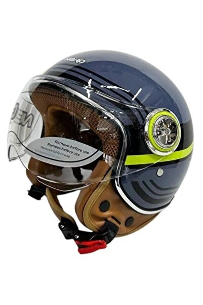 Motobisavm NERO KASK ÇENESİZ TK-06