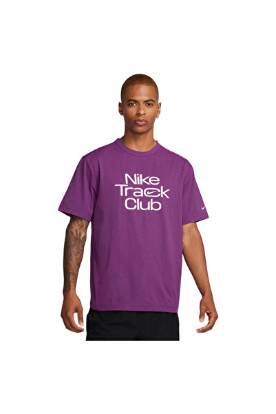 Nike Tricou de alergare cu mânecă scurtă Dri-FIT pentru bărbați, Club de Atle...
