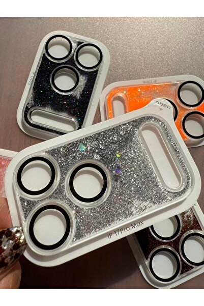 Choice9 Other For iPhone 17ProMax Sliver Orange Bling Glitter Dynamic Quicksa...