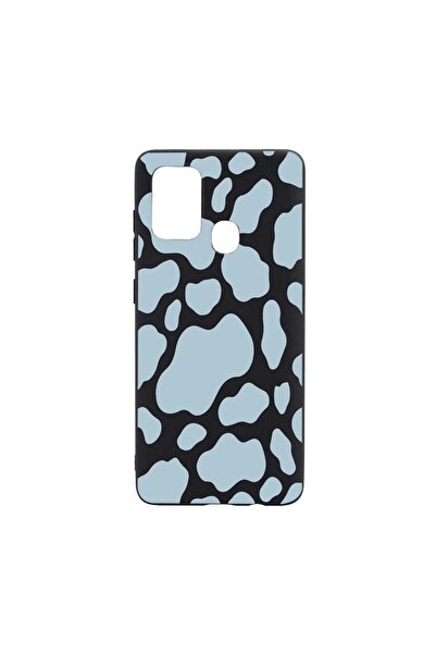bestcase Husa Silicon Compatibila Cu Huawei P Smart 2020, Blue Cow, rezistent...