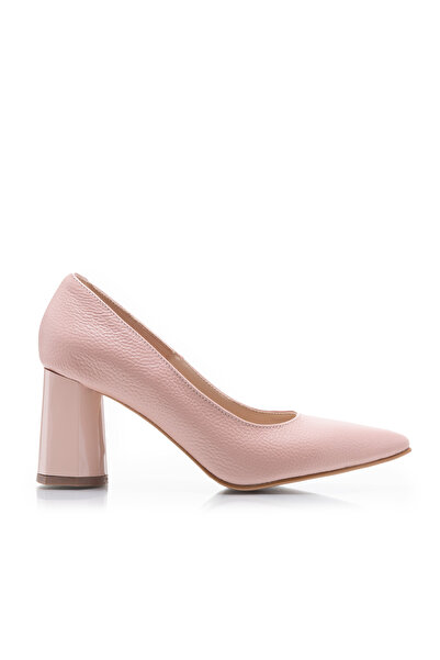 UrbanShoes Pantofi eleganți damă din piele naturală - 21174 Nude Box