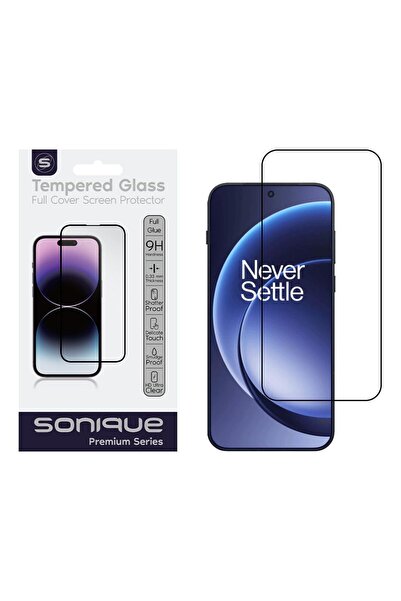 Sonique Hardy Glass Premium Series HD Full Cover 9H OnePlus 15 5G Μαύρο