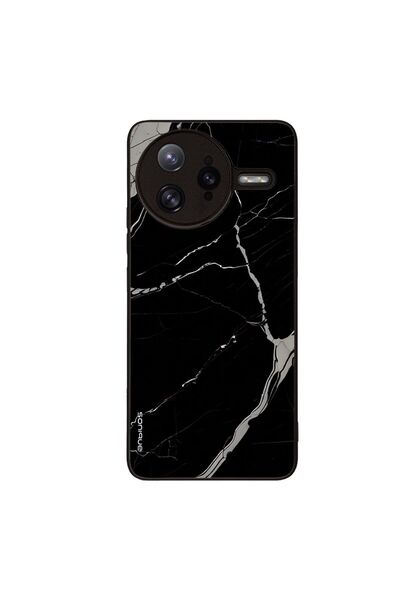 Sonique Θήκη Marble Series για Xiaomi Poco F7 Ultra 5G Μαύρο