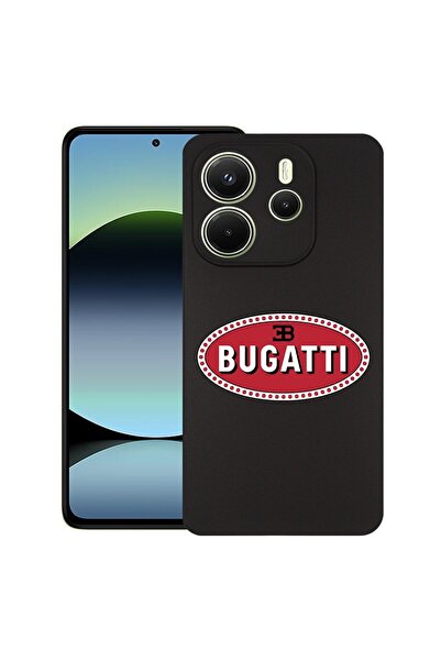 bestcase Калъф за Xiaomi Redmi Note 14, Bugatti, Тънък силиконов 0.8ММ, Ударо...