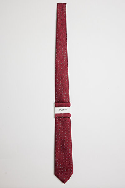 PAULMARK Men's Dot Patterned Tie