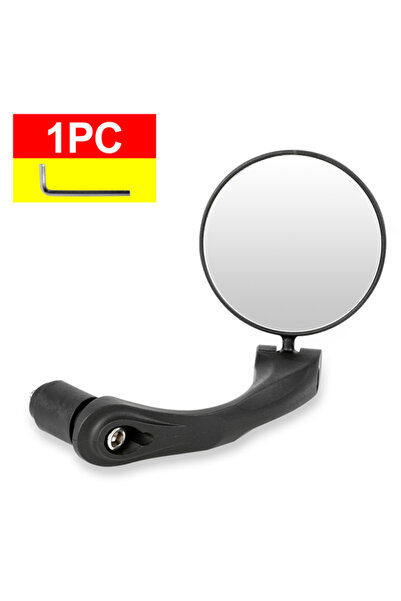 Choice1 0720020-1PC WEST BIKING Bicycle HD Rearview Mirror 360 Rotation Adjus...