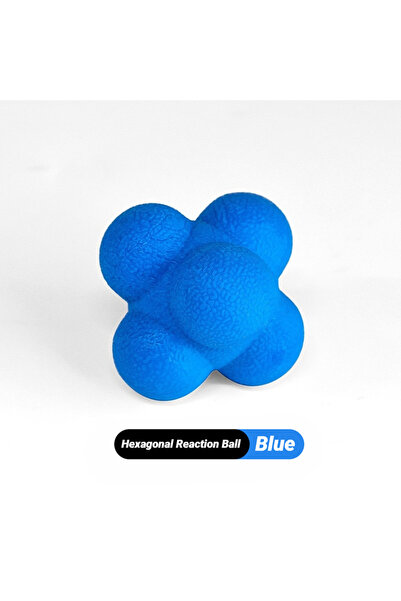 Choice1 Blue(1PCS) Hexagonal Reaction Ball Fitness Sport Speed Agility Reflex...