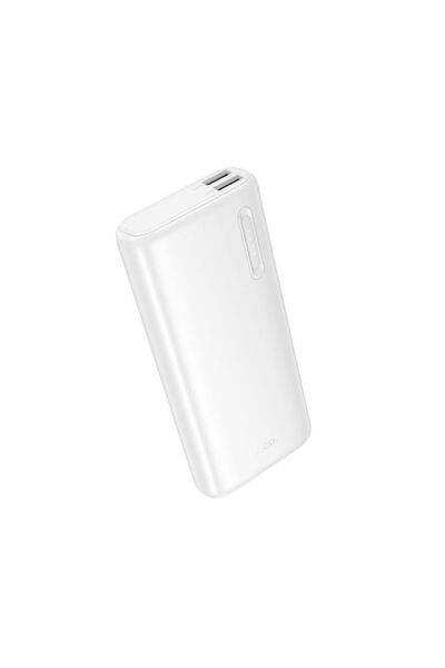 Hoco Powerbank J158A Runner 10000mAh με 2 Θύρες USB-A Λευκό
