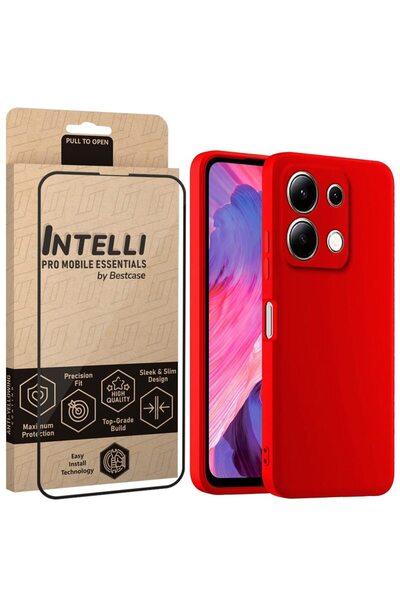 bestcase Intelli¬Æ Set Husa si Folie Full Face pentru Xiaomi Redmi Note 13 Pr...