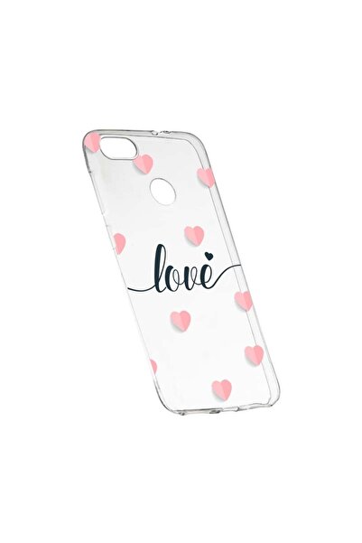 bestcase Θήκη σιλικόνης, Διάφανη, Λεπτή, Σχέδιο Καρδιές που πετούν, Xiaomi Re...