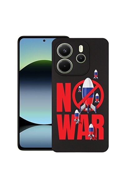 bestcase ¬Æ Husa pentru Xiaomi Redmi Note 14, No War, Slim Silicon 0.8MM, Ant...