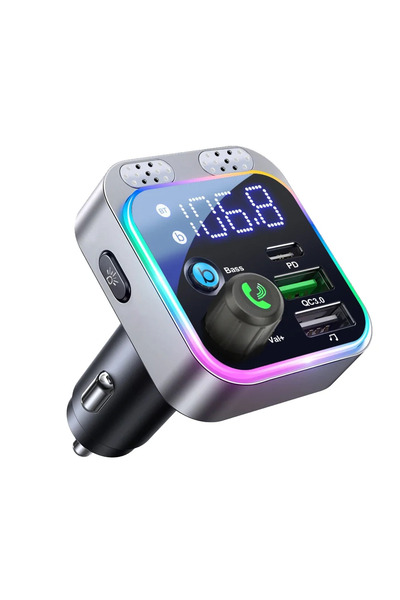 Choice kebidumei Type A KEBIDUMEI Car Bluetooth FM Transmitter Car Charger Di...