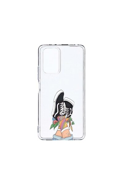 bestcase Прозрачен силиконов калъф 2ММ, съвместим с Xiaomi Redmi Note 10 4G, ...