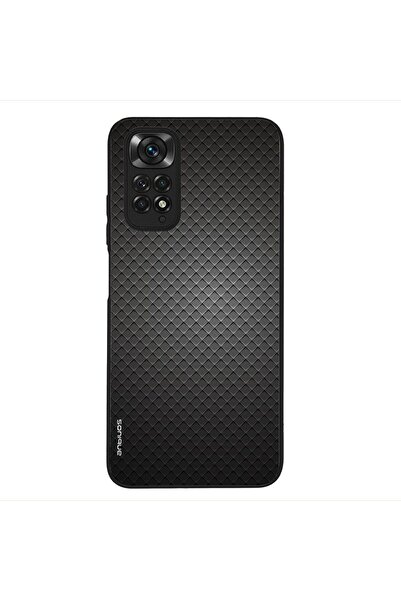 Sonique Θήκη Carbon Series για Xiaomi Redmi Note 11 4G / Redmi Note 11S Γκρι
