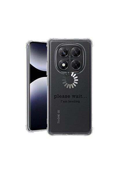 bestcase Husă pentru Xiaomi Redmi Note 15 5G cu design „Please wait…”, antișo...