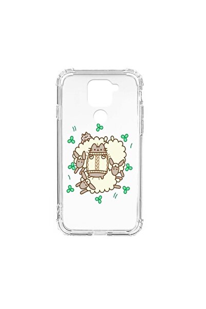 bestcase Husă Antișoc din Silicon Compatibilă cu Xiaomi Redmi Note 9 4G, Iepu...