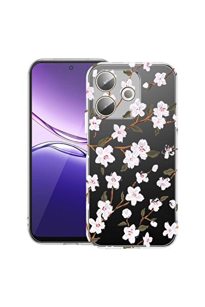 bestcase ¬Æ Husa pentru Xiaomi Redmi 13x / Poco M6 4G cu Design Spring Flower...