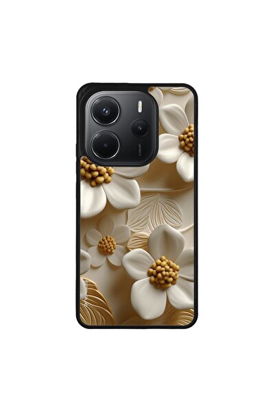 Sonique Θήκη 3D Flower Series για Xiaomi Redmi Note 14 4G (164.84mm) Λευκό