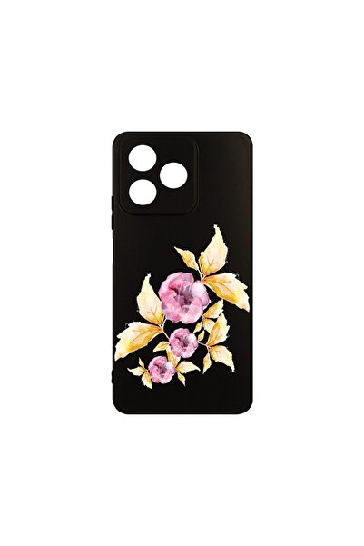 bestcase ¬Æ Husa Slim Silicon pentru Xiaomi Redmi 13, Pastel Flowers, 1923377...