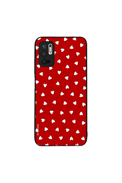 Sonique Θήκη Heart Series για Xiaomi Redmi Note 10 5G / Poco M3 Pro 5G Κόκκινο