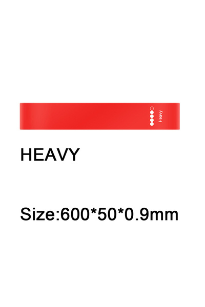 choice2 red Fitness Elastic Band Resistance Band Yoga Exercise Training Gym F...