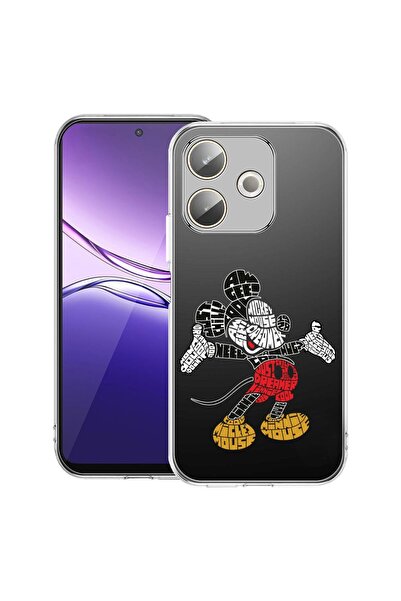 bestcase Θήκη για Xiaomi Redmi 13x / Poco M6 4G με σχέδιο καλλιγραφίας Μίκυ Μ...