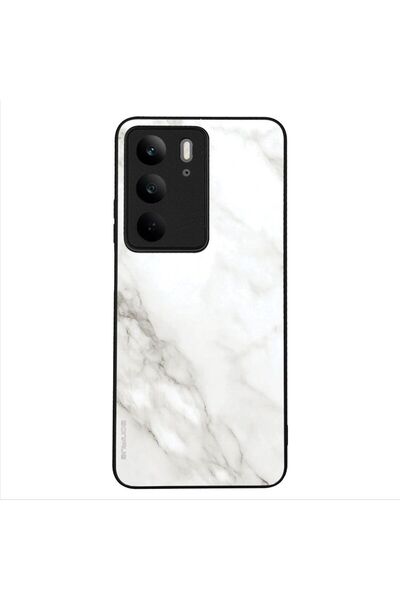 Sonique Θήκη Marble Series για Realme C75 4G Λευκό