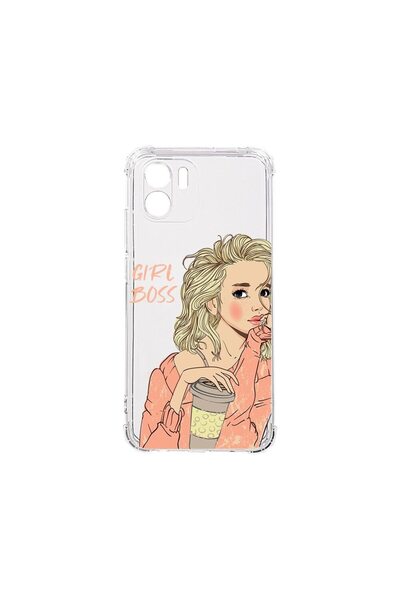 bestcase Αντικραδασμική Θήκη 1.5MM, Συμβατή με Xiaomi Redmi A2, Girl Boss, Αν...