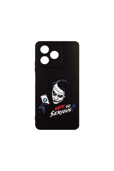 bestcase ¬Æ Husa Slim Silicon pentru Xiaomi Redmi 13, Why So Serious? BMW Jok...