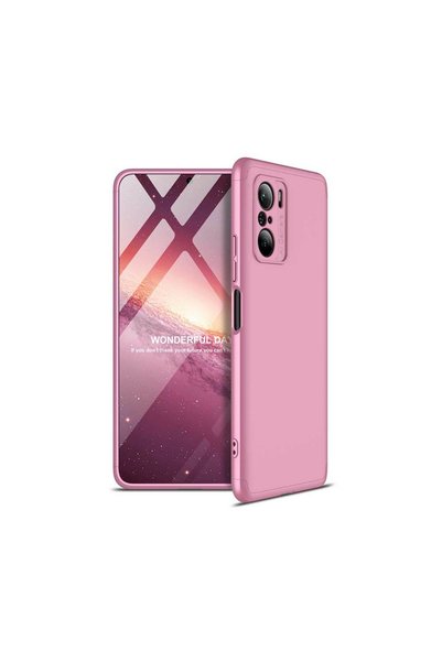 GKK 360 Full Body Protection Xiaomi Poco F3 / Mi 11i Ροζ Χρυσό