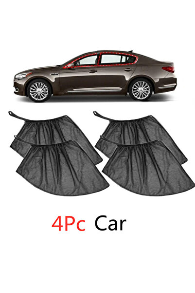 Choice4 4Pc Car Car Sunshade Curtains Universal Side Window Shades SUV Curtai...