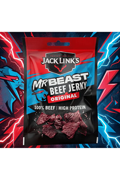 Jack Link's Mr Beast Beef Jerky Orıgınal Kurutulmuş Et 25 g