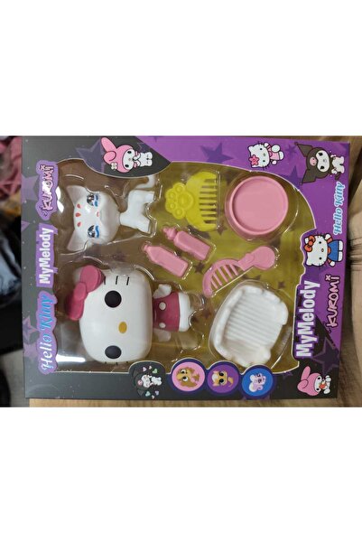 HelloKittyFriends Kuromi / Hello Kitty / Mymelody Figür Oyuncak (1 adet)