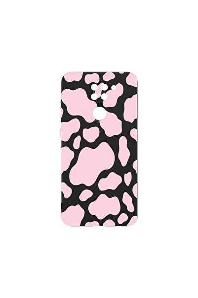 bestcase Тънък силиконов калъф 0.8ММ, съвместим с Xiaomi Redmi Note 9, Розова...