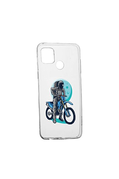 bestcase Husa Silicon Compatibila cu Realme 7i / Realme C12, Astronaut Biker,...