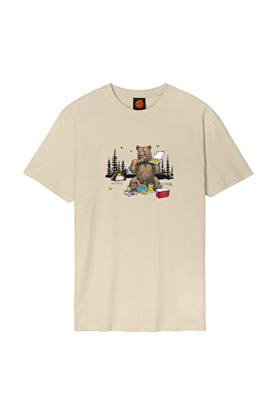 Santa Cruz Tricou bărbătesc cu mânecă scurtă: Tricou Braun Pizza Bear M