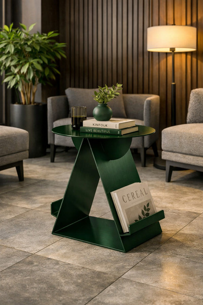 steelthesign Metal Sehpa & Dergilik