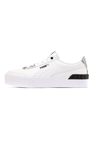 Puma حذاء كارينا ليفت ريبتيل للسيدات - أبيض