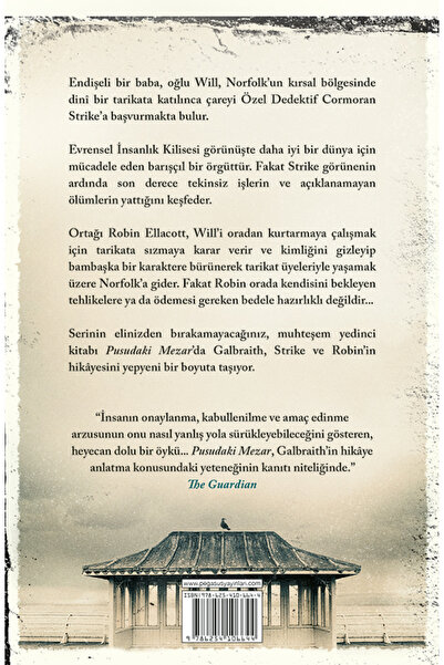 Pegasus Yayınları Pusudaki Mezar – Cormoran Strike Serisi 7. Kitap | Robert Galbraith