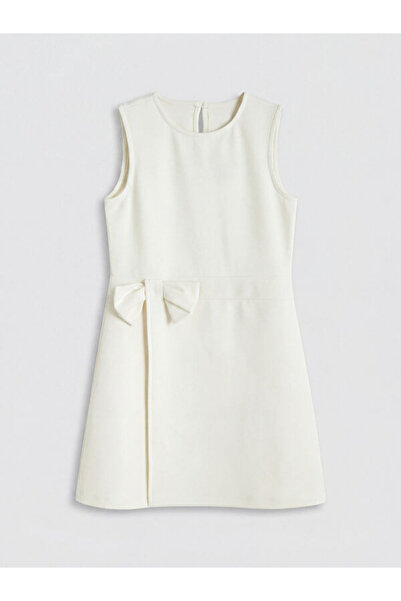 LC Waikiki I Zero Roba Collar Bow Girl's Dress from Freezen Store