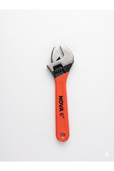 On Yapı Market Nova Mini Kurbağacık Anahtar 6 Inç - Ergonomik Saplı Ayarlı An...