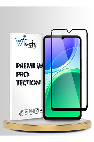 Wtech vivo Y11 5G / Y21 5G 2026 Premium E2E Series Full Glue Full Cover Tempe...
