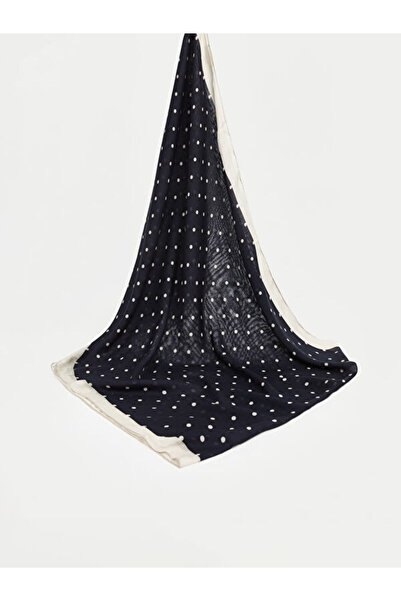 LC Waikiki Rmz Gi̇yi̇m Farki̇yla Polka Dot Embroidered Women's Shawl