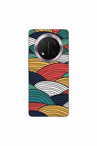 OEM Husa compatibila cu Honor Magic7 Lite Silicon Gel Tpu Model Abstract Stri...