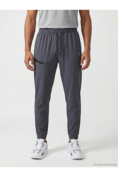 LC Waikiki Anthracite Loose Fit Men's Jogger Sweatpants