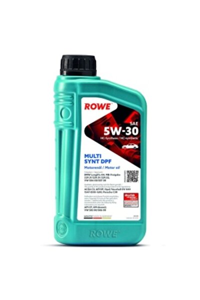 ROWE Моторно масло 5W30 HIGHTEC MULTI SYNT DPF 1л – VW 504.00/507.00, MB 229....