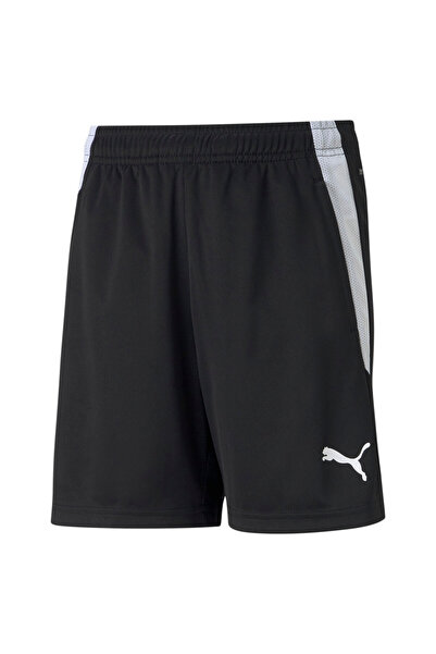 Puma Youth Unisex teamLIGA Football Shorts - Black