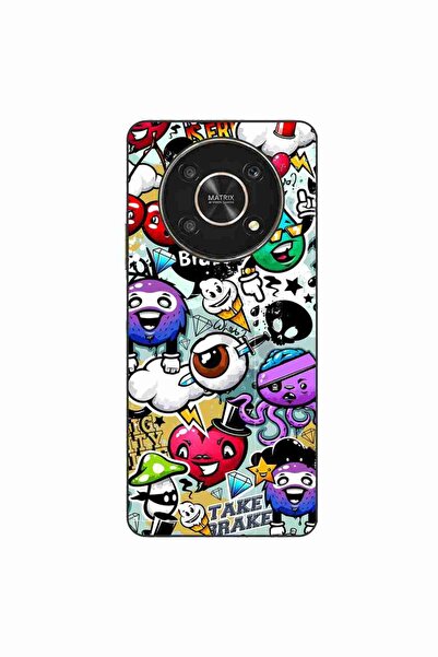 OEM Husa compatibila cu Honor X30 Silicon Gel Tpu Model Pop Art Graffiti