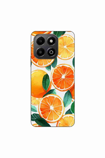 OEM Husa compatibila cu Honor X6b Silicon Gel Tpu Model Oranges